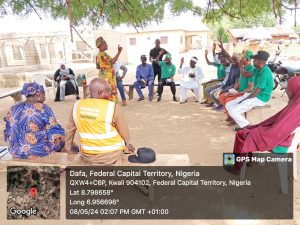 FCT ACReSAL Project conducts election of Community Business Agents for Wako-Pukafa catchment areas in Kwali Area Council.