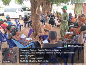 FCT ACReSAL Project conducts election of Community Business Agents for Wako-Pukafa catchment areas in Kwali Area Council.