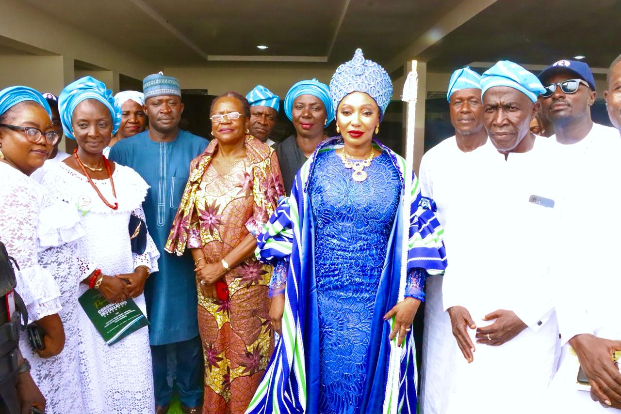 Residents of FCT came together in full force today to celebrate our Task Team Leader, Dr. Joy Iganya Agene,  on her conferment as the Dago of Kwali. 